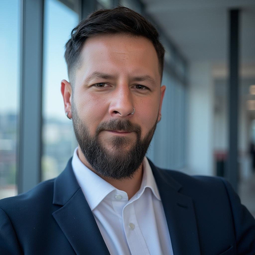 Ein Portrait von Maciej Bienek